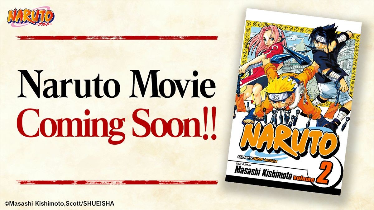 Visuel de partage de l'annonce du casting du film live-action Naruto