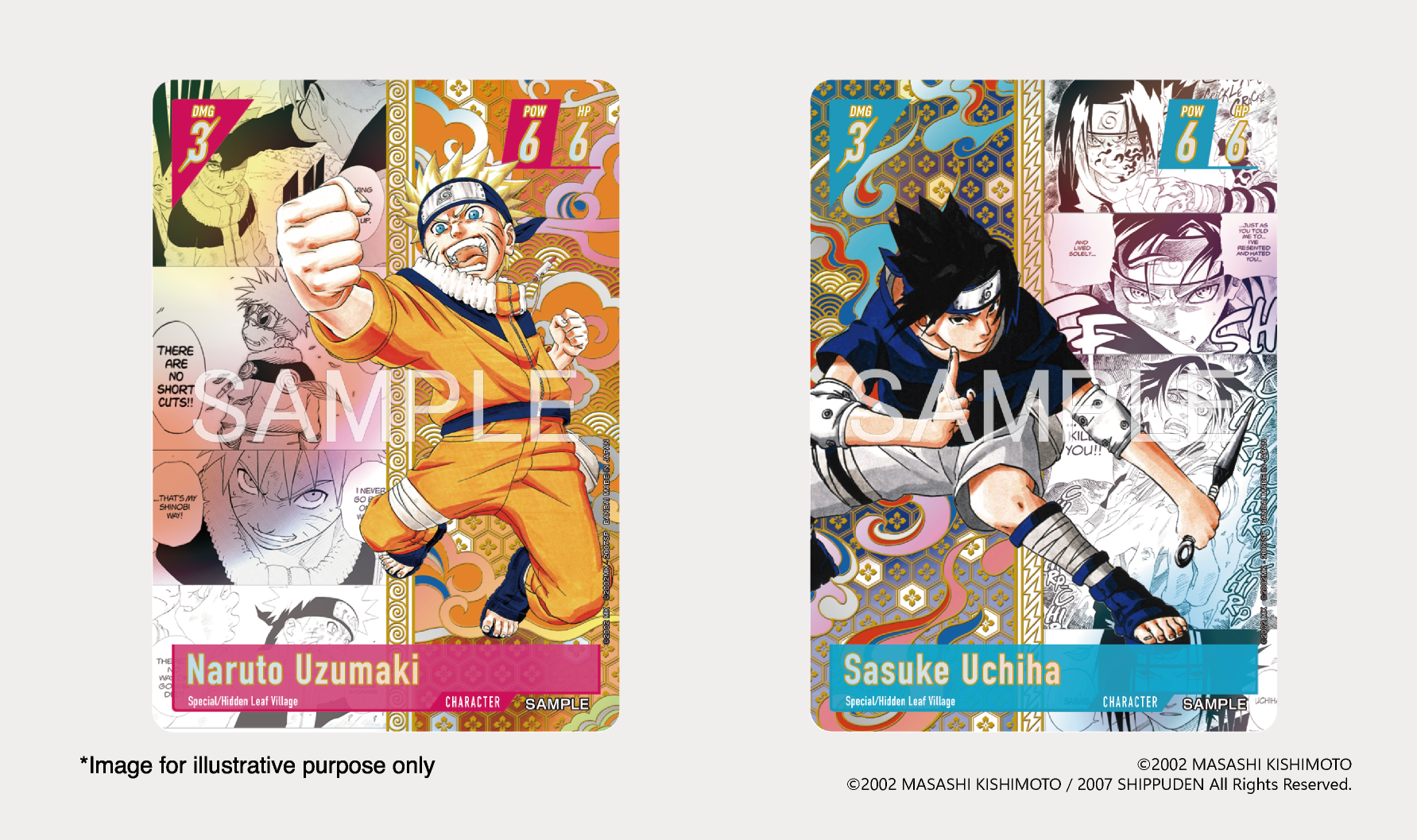Composition d'un deck du Naruto Card Game