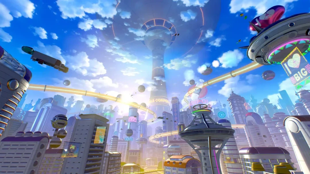 La West City futuriste de Dragon Ball Xenoverse 3