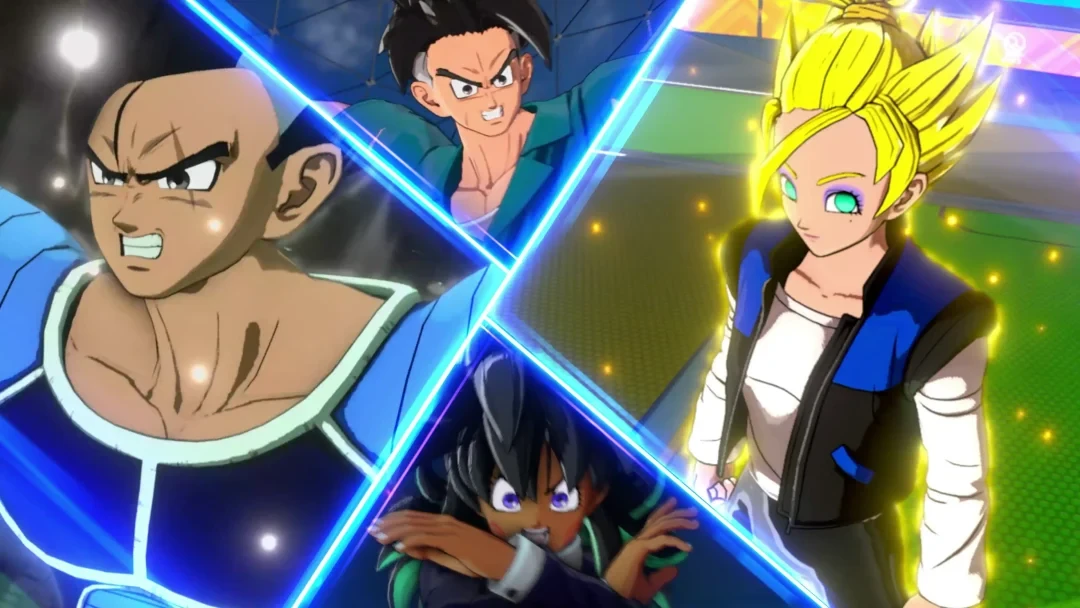 Avatar de race Saiyan dans l'écran de création de Dragon Ball Xenoverse 3