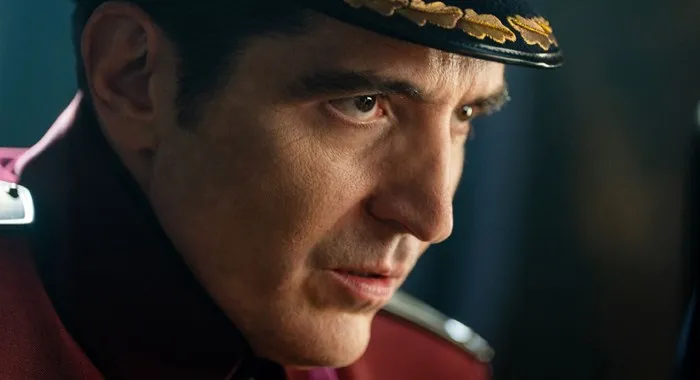 David Dastmalchian dans le rôle de M. Bison dans le film Street Fighter (2026)