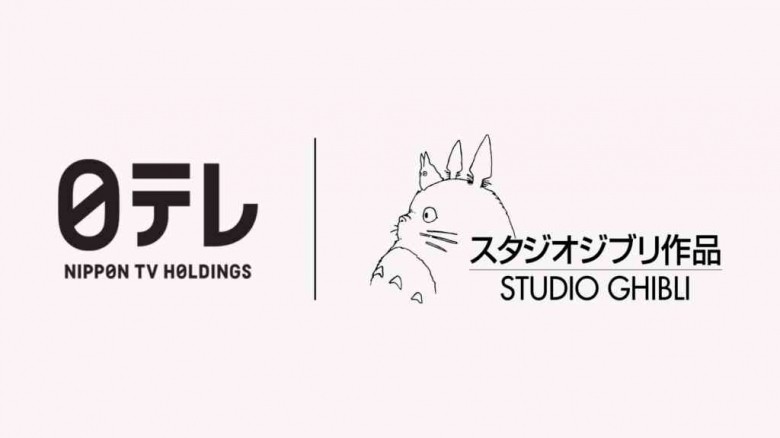 Logos de Nippon TV Holdings et du Studio Ghibli côte à côte
