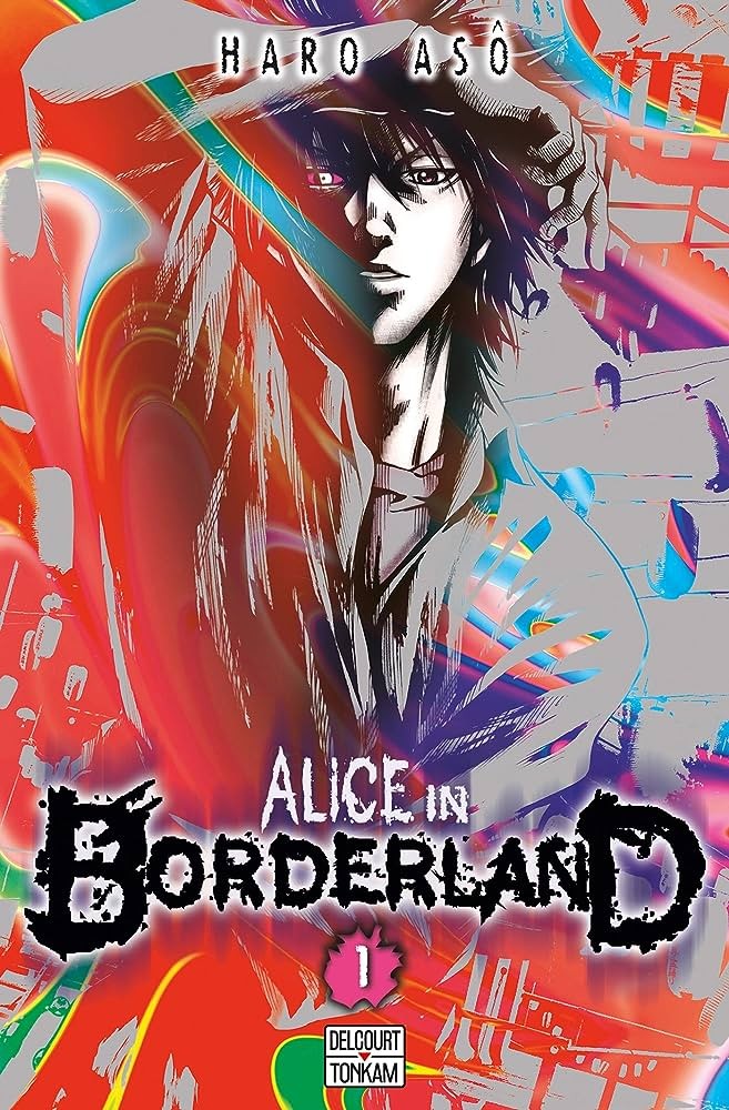 Couverture du tome 1 du manga Alice in Borderland de Haro Asô, chez Delcourt Tonkam