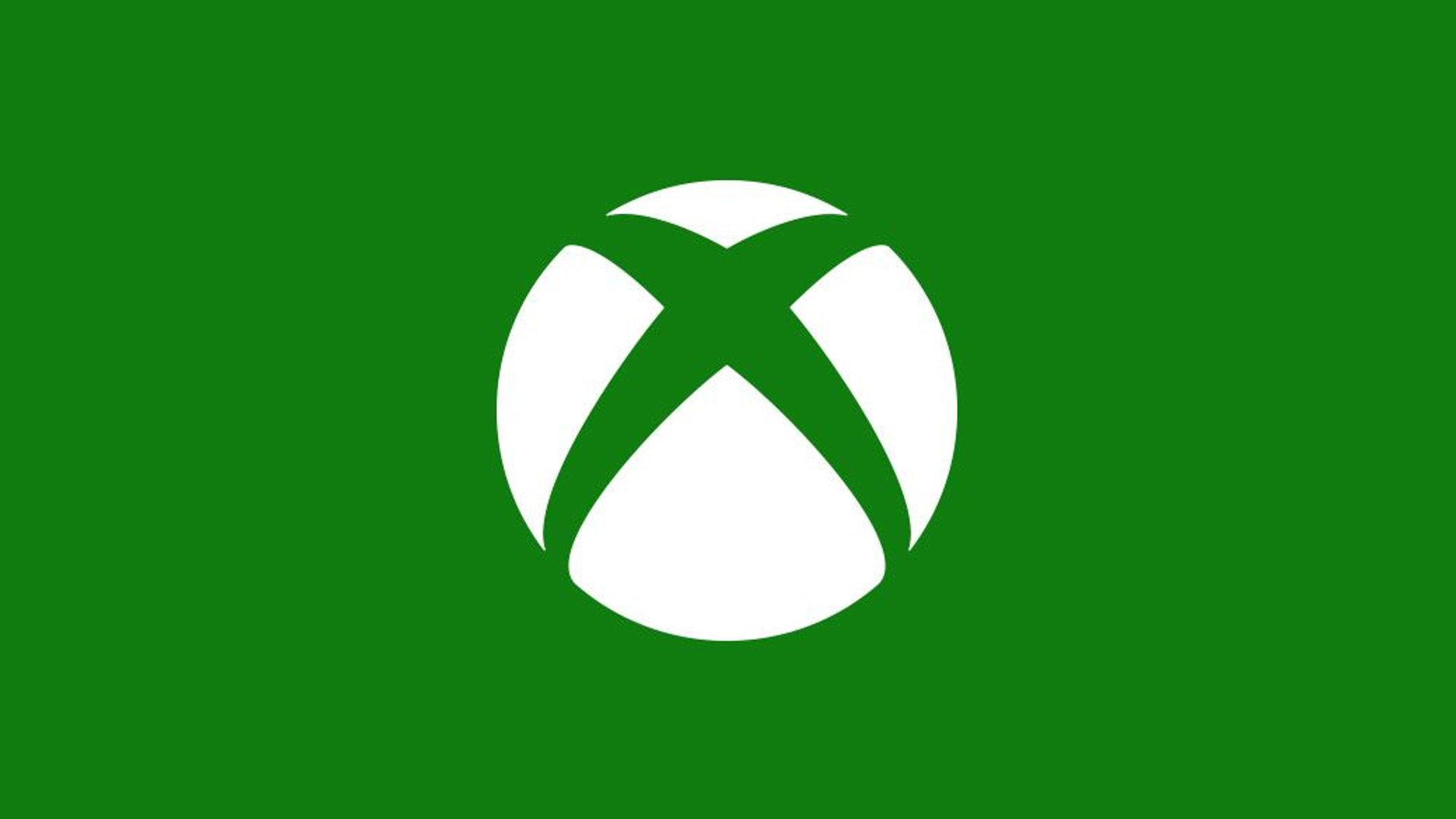 Logo Xbox blanc sur fond vert