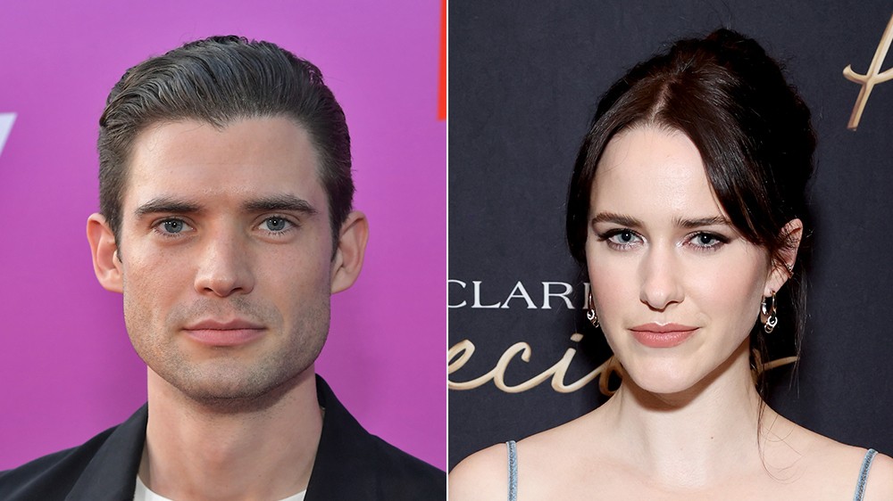 Portraits côte à côte de David Corenswet et Rachel Brosnahan