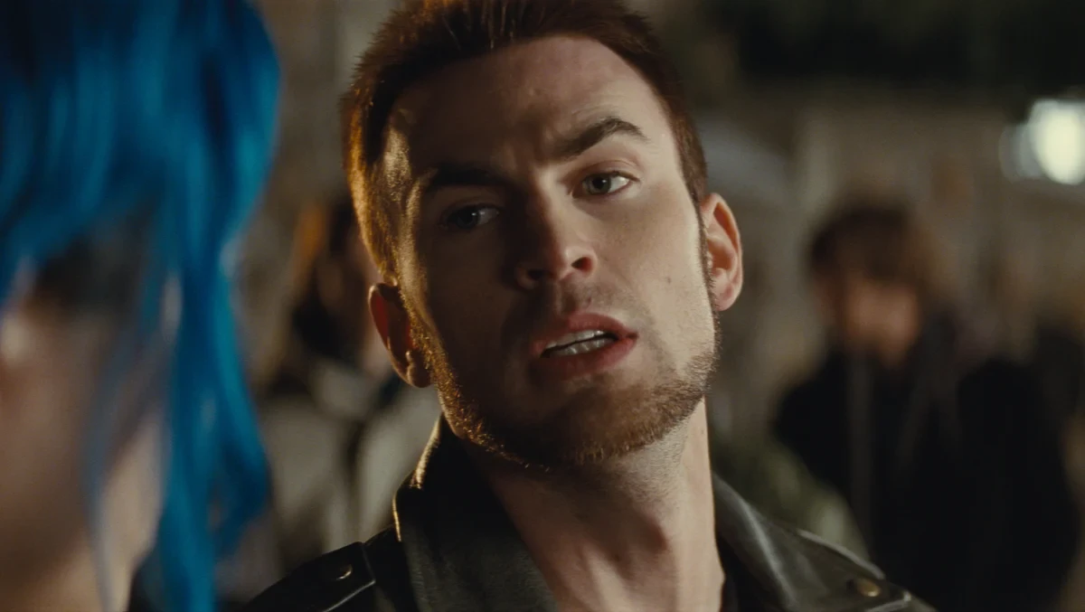 Chris Evans dans le rôle de Lucas Lee dans le film Scott Pilgrim