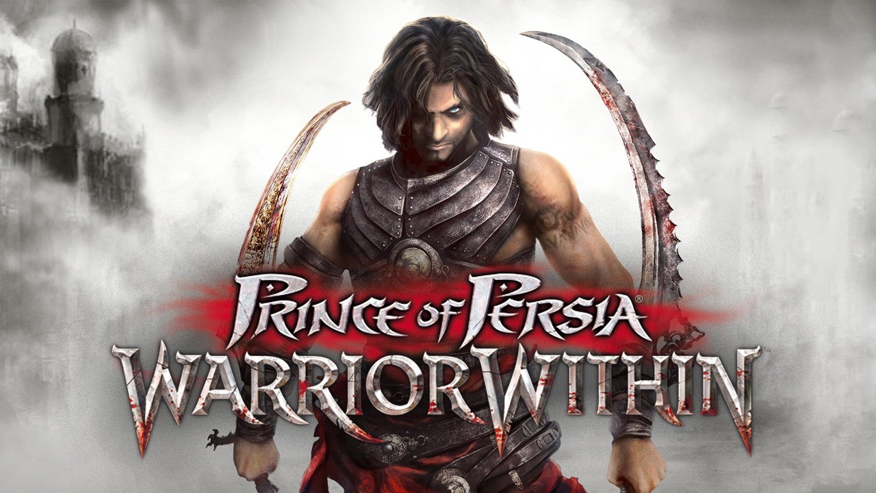 Visuel de Prince of Persia: Warrior Within&nbsp;: le prince armé de deux lames ensanglantées