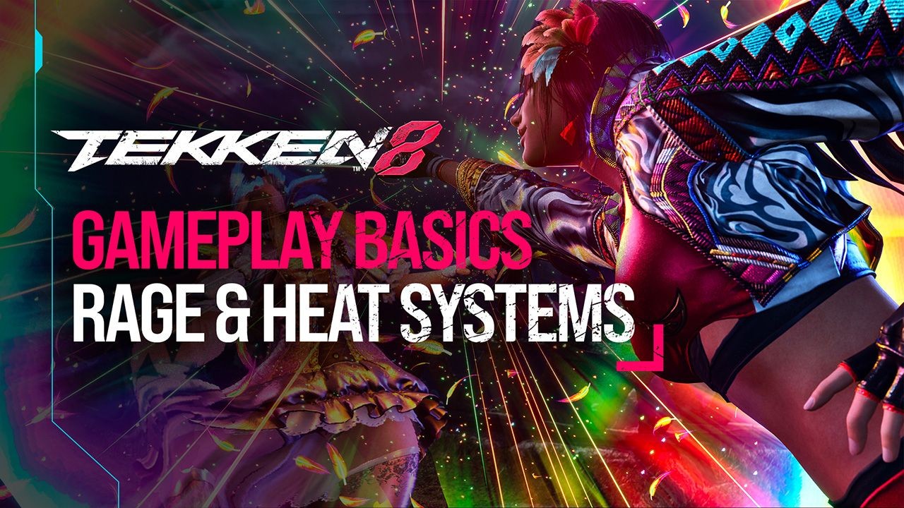 Visuel Tekken 8 «&nbsp;Gameplay Basics&nbsp;: Rage & Heat Systems&nbsp;» avec Azucena en pleine attaque