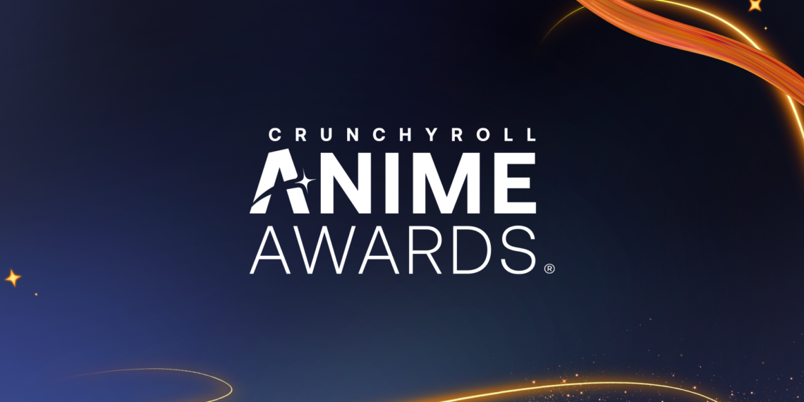 Logo des Crunchyroll Anime Awards sur fond bleu nuit