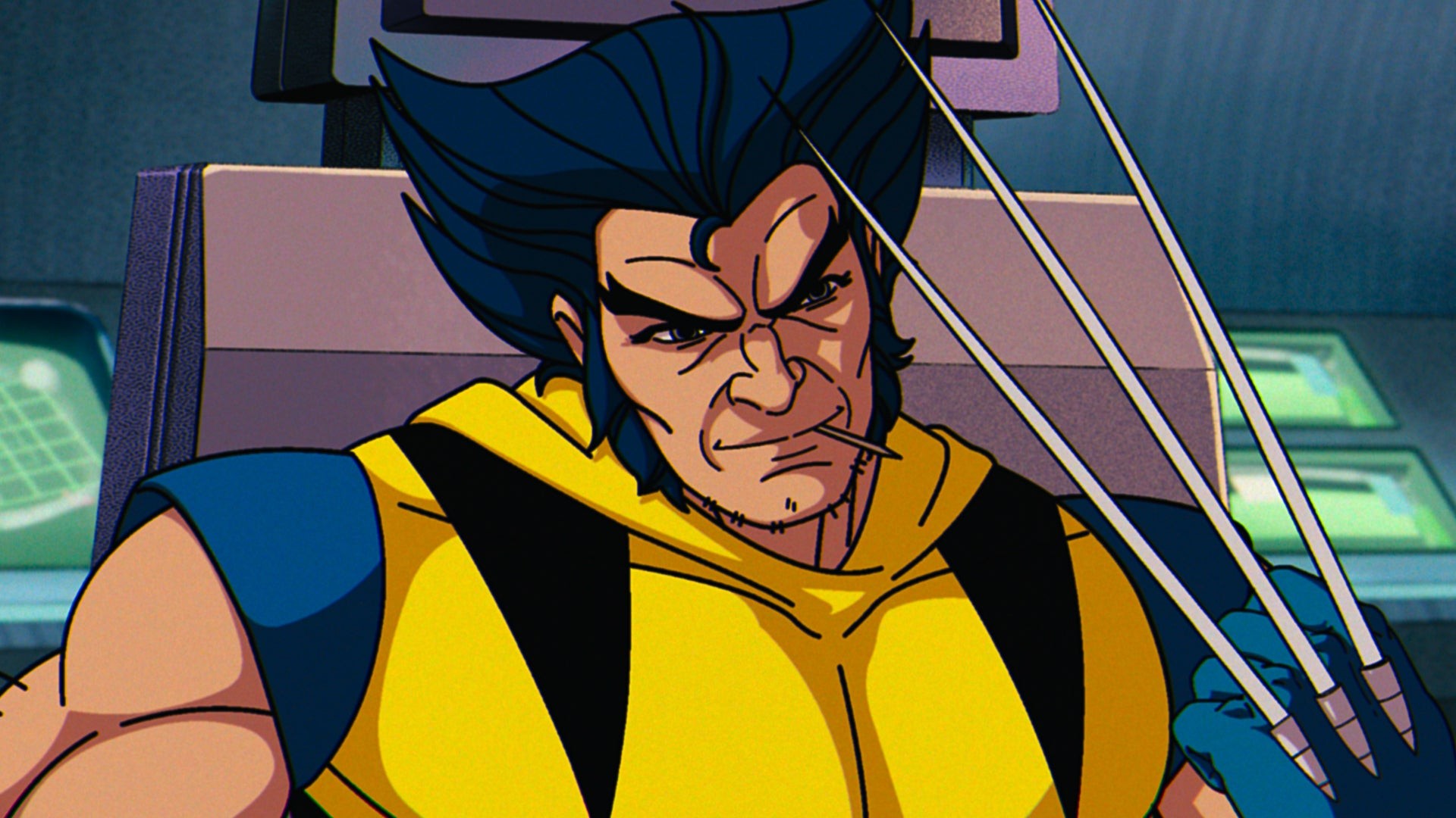 Wolverine, cure-dent aux lèvres, sort ses griffes dans X-Men ’97